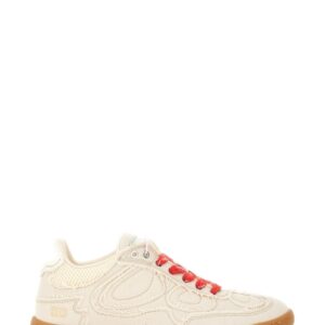 Discover the authentic GANNI women's 08 CANVAS SNEAKER in White
