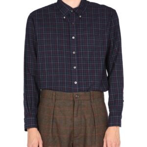 Explore the authentic ENGINEERED GARMENTS men's "19 CENTURY" SHIRT in Blue