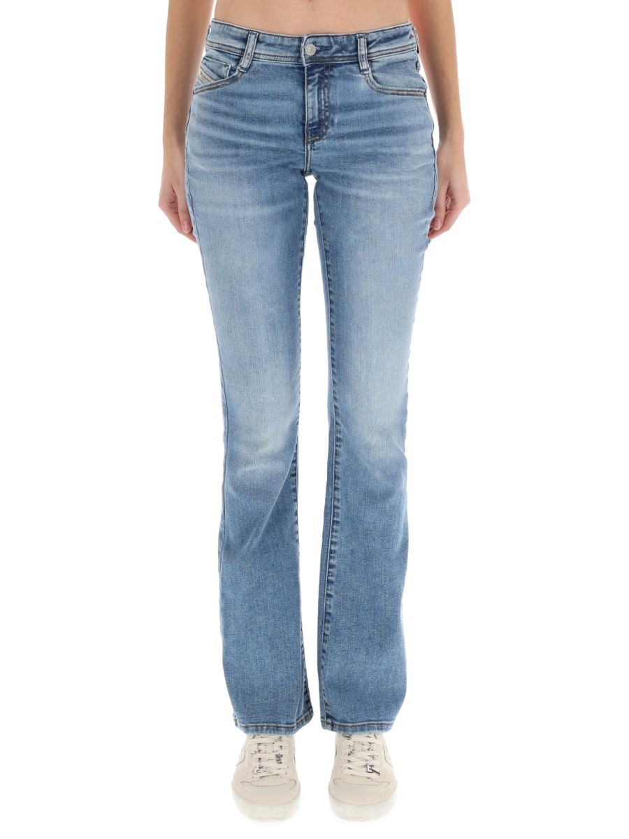 Discover the authentic Diesel women's "1969 D-EBBEY" JEANS in DENIM