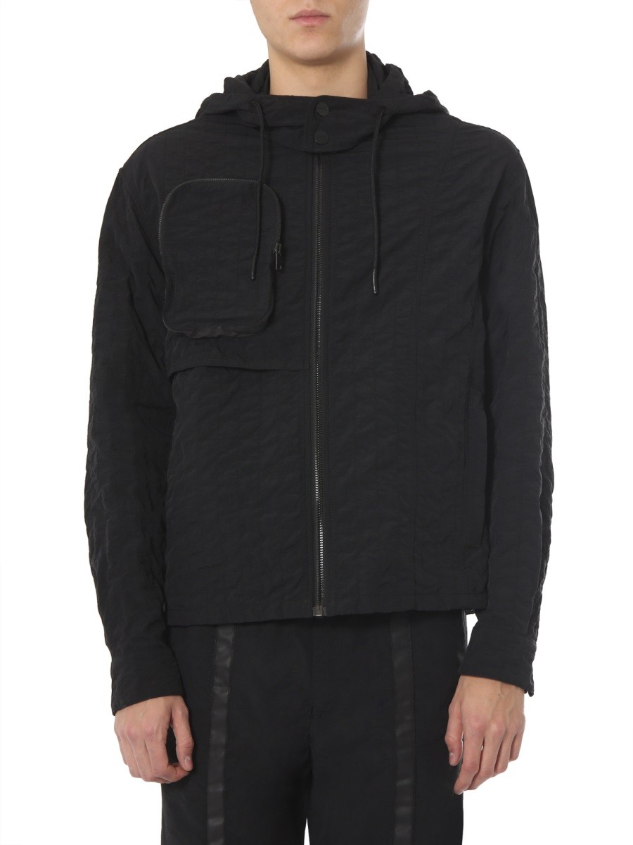 Refresh your wardrobe with the DIESEL RED TAG men's “A COLD WALL“ JACKET in Black