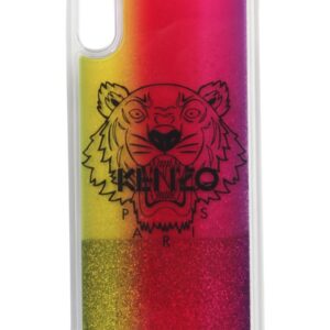 Safeguard your device with the Kenzo men's IPHONE XS MAX COVER in vibrant MULTICOLOUR