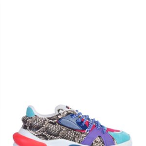 Discover the authentic Fila women's LOGO SNEAKERS in MULTICOLOUR