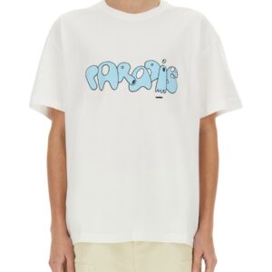 Explore the authentic 3.PARADIS men's 3.PARADIS X EDGAR PLANS T-SHIRT in White