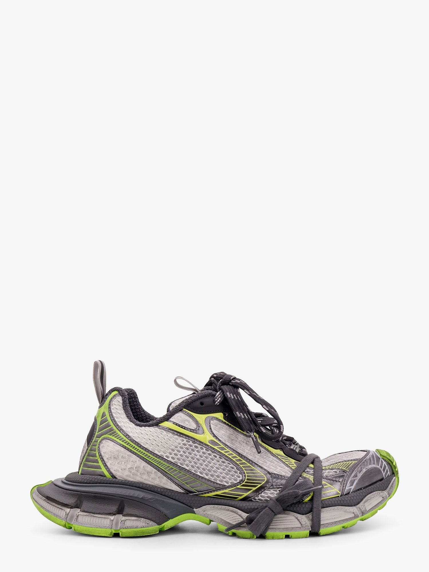 Discover the authentic Balenciaga men's 3xl mesh and polyurethane sneakers in Grigio