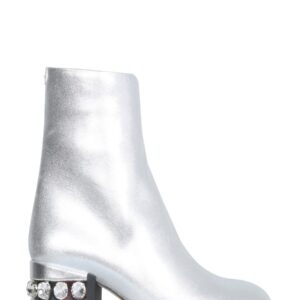 Explore the authentic NICHOLAS KIRKWOOD women's 55JJ CRYSTAL BOOTS in Silver