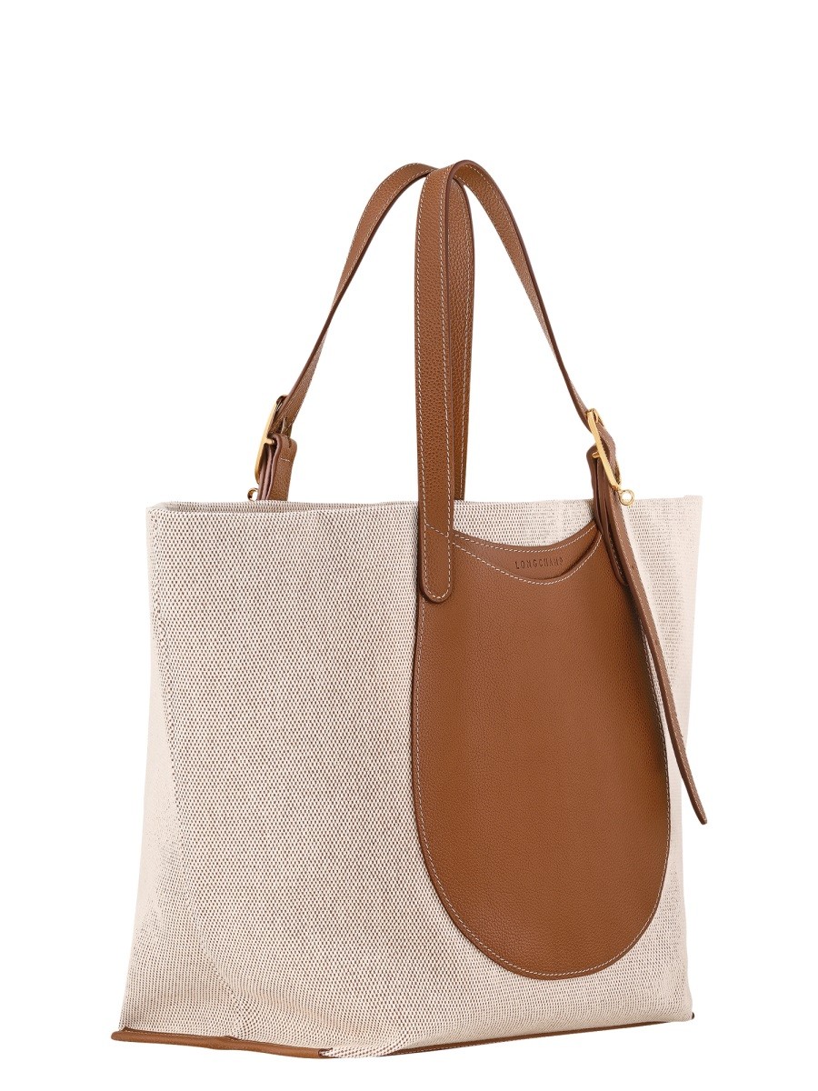 LONGCHAMP – "ACCOMPLICE" SHOPPING BAG : Color - Brown, Size - UNI - Image 3