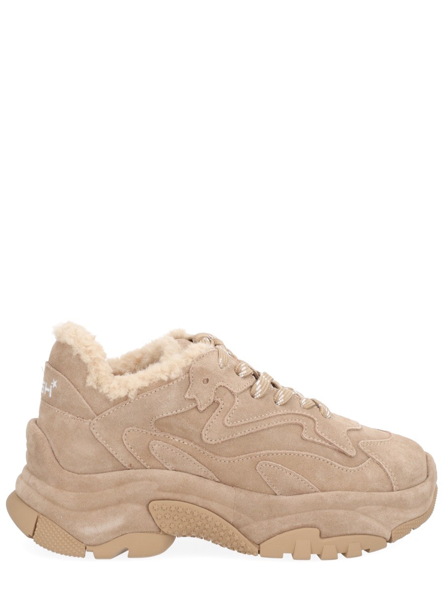 Refresh your wardrobe with the Ash women's "ADDICT BIS FUR" SNEAKER in Brown