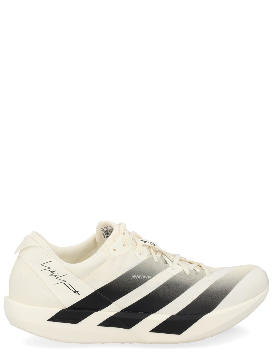 Elevate your look with the Y - 3 unisex "ADIOS 9" SNEAKER in White