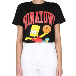Explore the authentic CHINATOWN MARKET X THE SIMPSONS unisex "AIR BART" T-SHIRT in Black