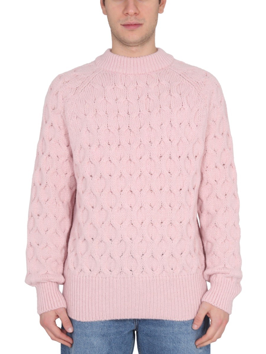 Refresh your wardrobe with the SÉFR men's "ALAIN" SHIRT in Pink