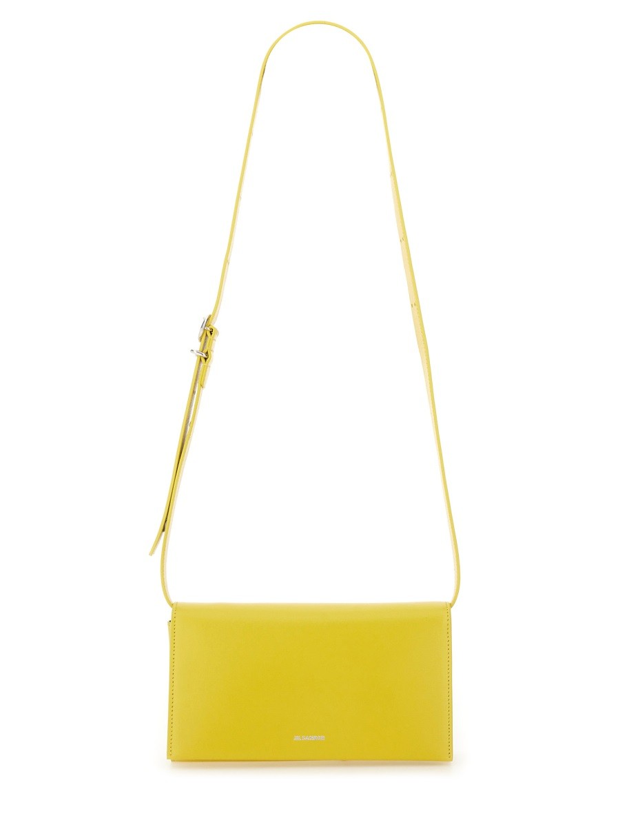 Elevate your look with the JIL SANDER women's "ALL-DAY" BAG in Yellow