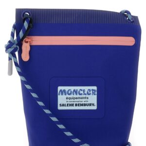 Discover the authentic Moncler men's "AMOEBA BY SALEHE BEMBURY" CLUTCH BAG in Blue