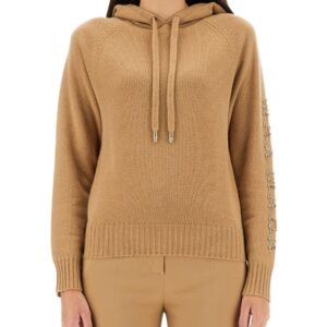 Refresh your wardrobe with the Max Mara women's ANANAS SWEATSHIRT in beige