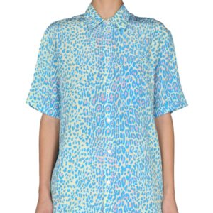 Explore the authentic stella mccartney women's ANIMAL PRINT SHIRT in MULTICOLOUR