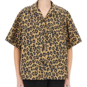 Refresh your wardrobe with the ASPESI women's ANIMAL PRINT SHIRT in ANIMALIER