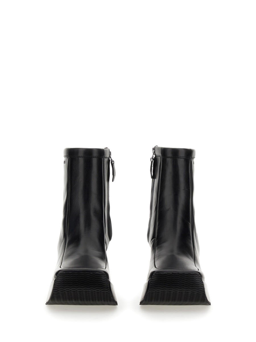 ANKLE BOOT WITH SQUARE TOE - Image 3