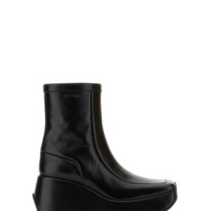 Explore the authentic RAF SIMONS women's ANKLE BOOT WITH SQUARE TOE in Black