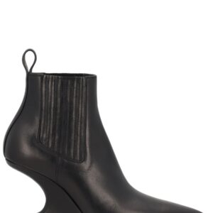 Refresh your wardrobe with the RICK OWENS women's "ANKLE SHARP" BOOT in Black