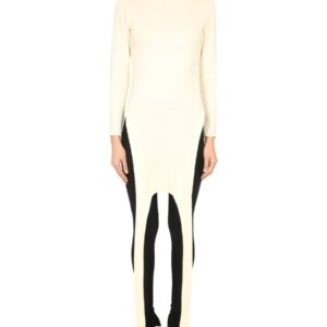 Refresh your wardrobe with the AMBUSH women's APRON SWEATER in White