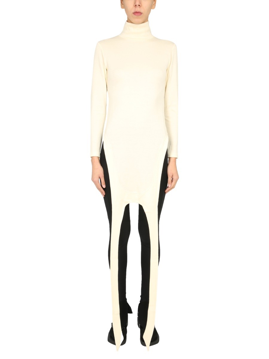 Refresh your wardrobe with the AMBUSH women's APRON SWEATER in White