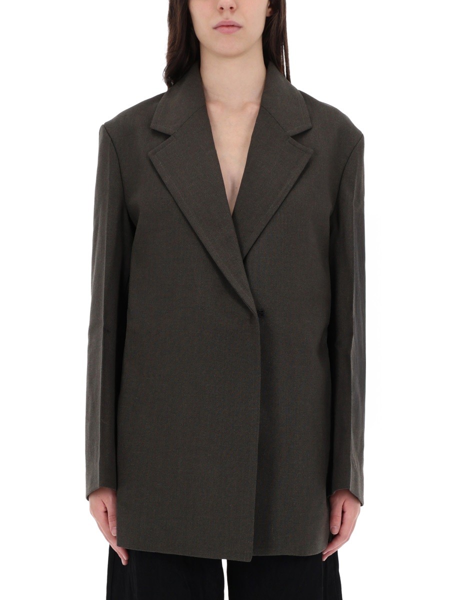 Refresh your wardrobe with the STUDIO NICHOLSON women's "ARAZ" JACKET in Grey