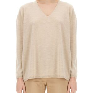 Discover the authentic Max Mara women's "ARROW" JERSEY in beige