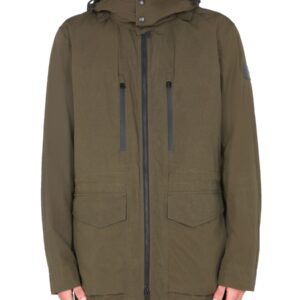 Discover the authentic Woolrich men's "ARROWOOD" COAT in GREEN