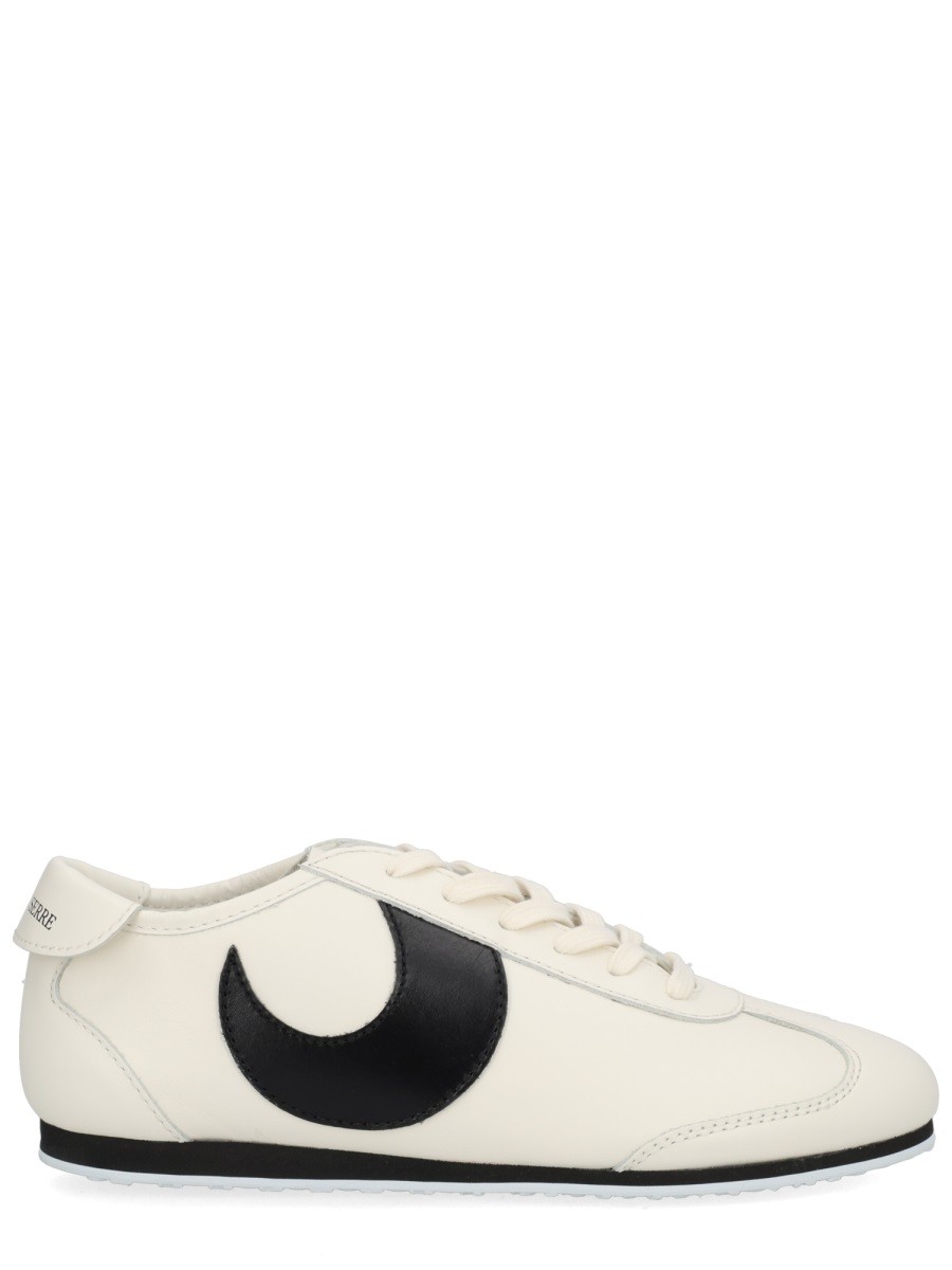 Refresh your wardrobe with the MARINE SERRE women's "ASTRA" SNEAKER in White