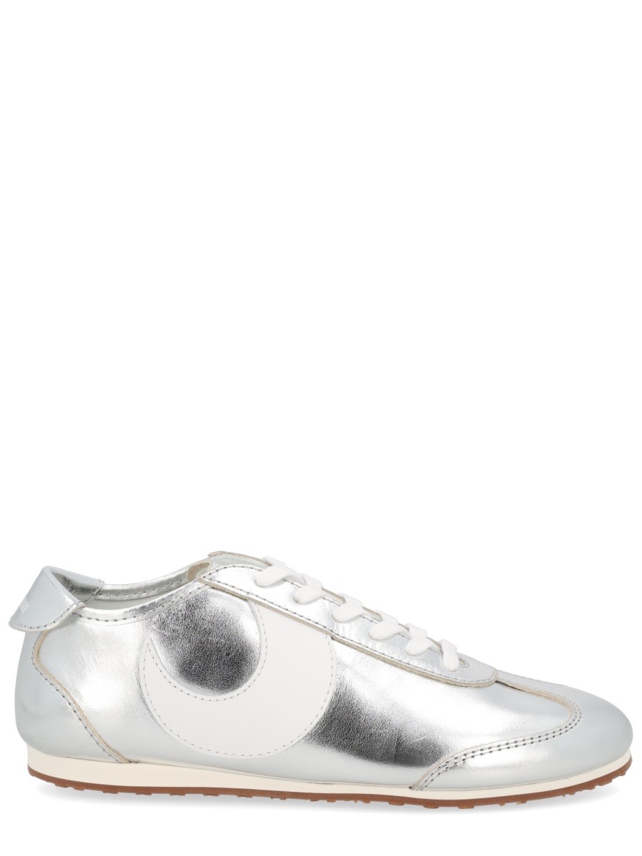Refresh your wardrobe with the MARINE SERRE women's "ASTRA" SNEAKER in Silver