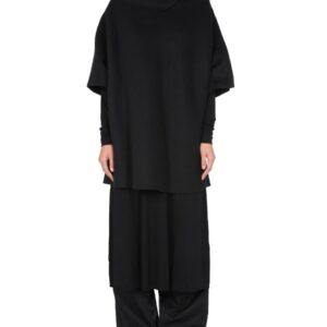 Explore the authentic RAF SIMONS women's "ATARAXIA" WOOL BLEND DRESS in Black