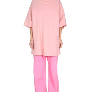 Explore the authentic RAF SIMONS women's "ATARAXIA" WOOL BLEND DRESS in Pink