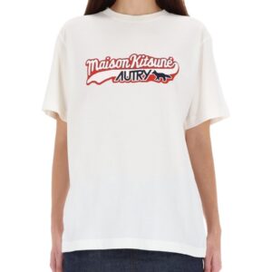 Shop the authentic AUTRY X MAISON KITSUNÉ unisex AUTRY X MAISON KITSUNÉ LOGO T-SHIRT in White