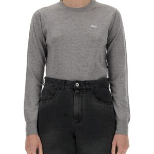 Refresh your wardrobe with the Maison Kitsune women's "BABY FOX" JERSEY in Grey