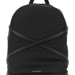 Refresh your wardrobe with the Alexander Mcqueen men's BACKPACK HARNESS in Black