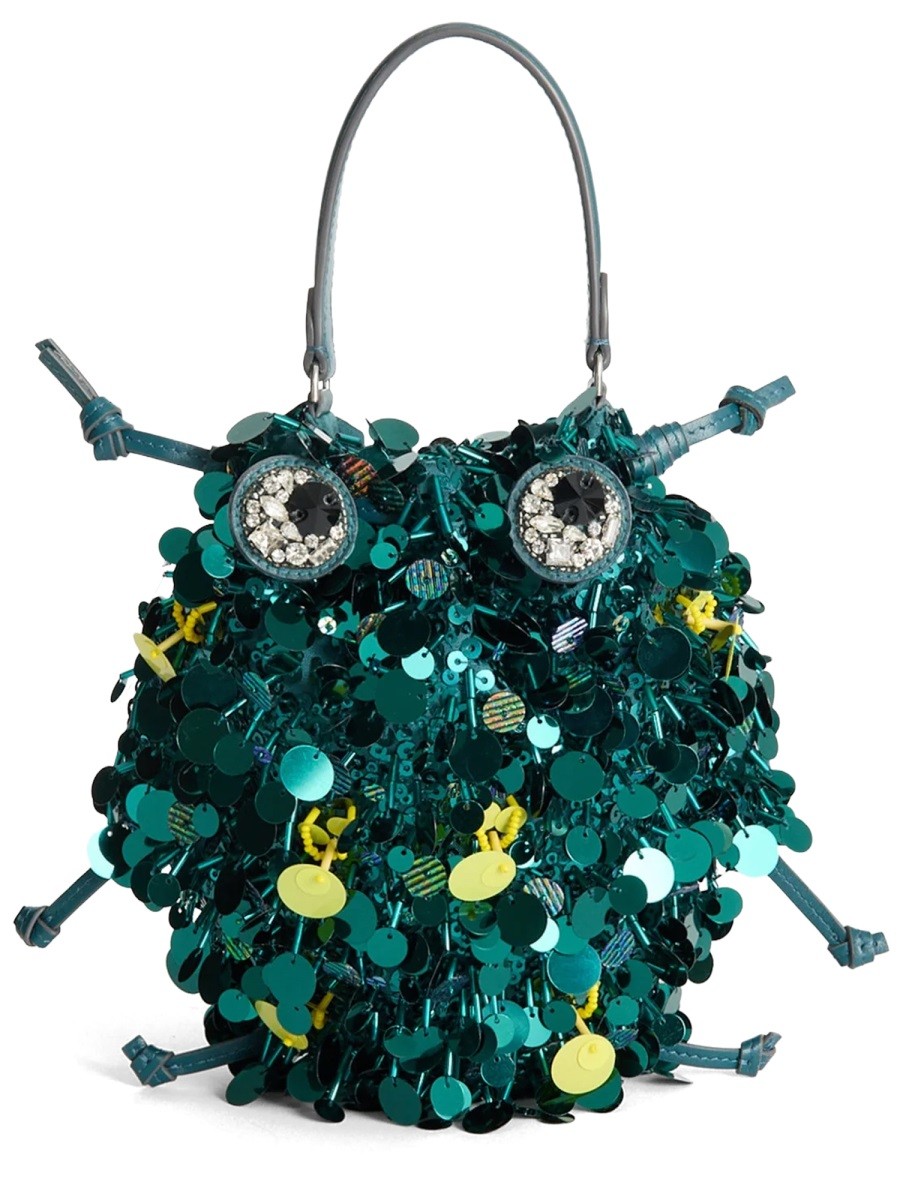 Refresh your wardrobe with the ANYA HINDMARCH women's BAG "BEETLE" in GREEN