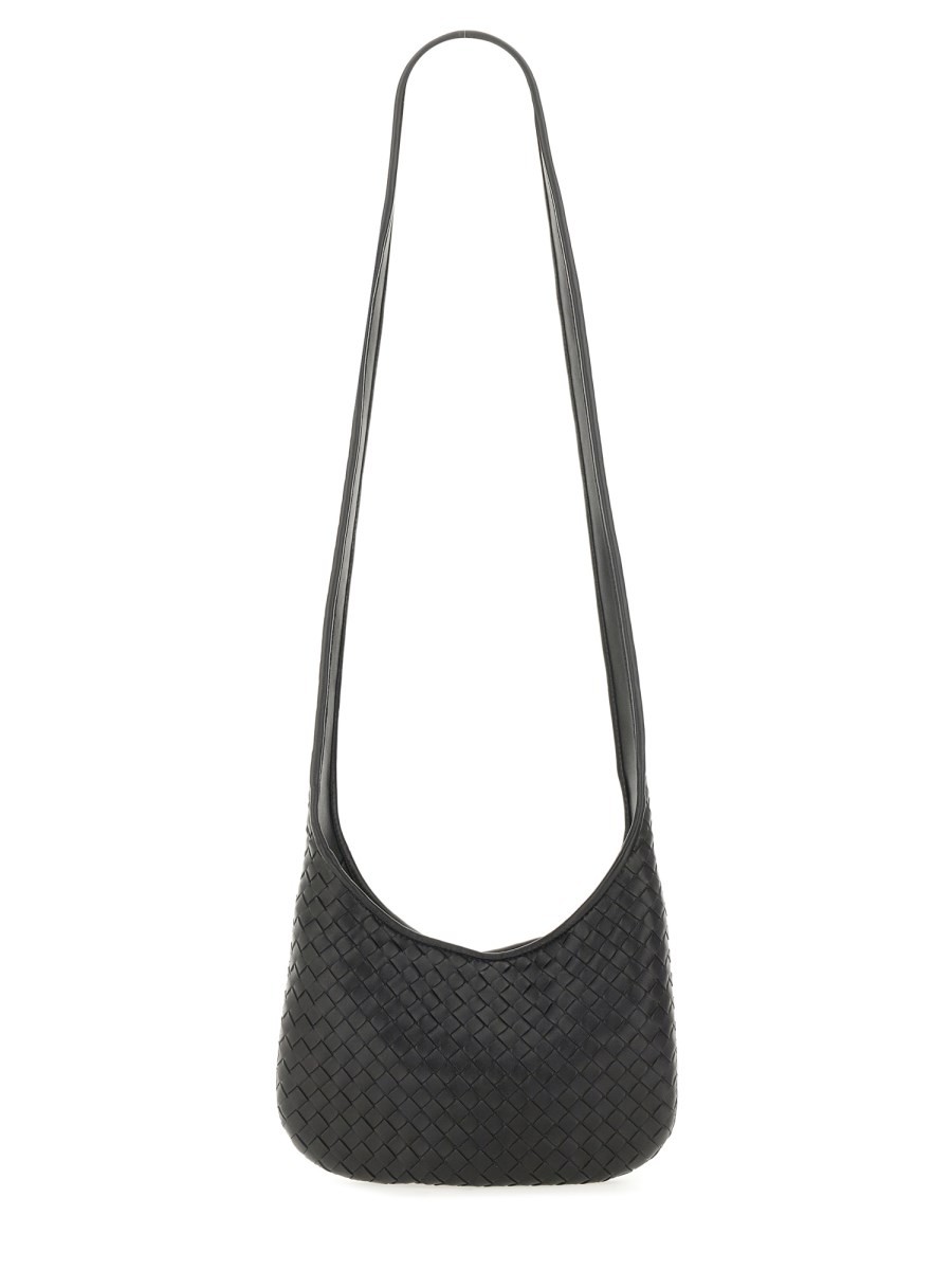 Refresh your wardrobe with the Bottega Veneta unisex BAG "VENETO" SMALL in Black