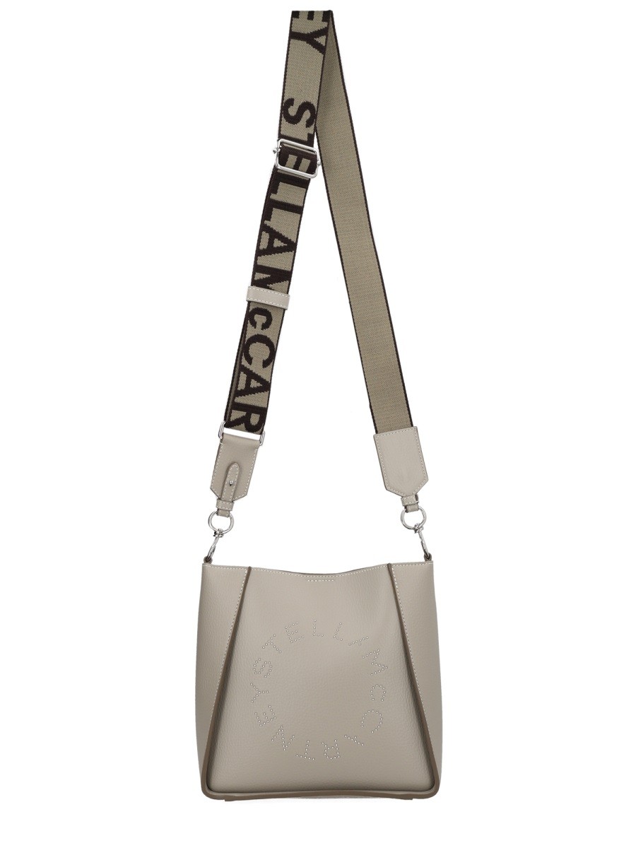 Refresh your wardrobe with the stella mccartney women's BAG WITH LOGO in Grey