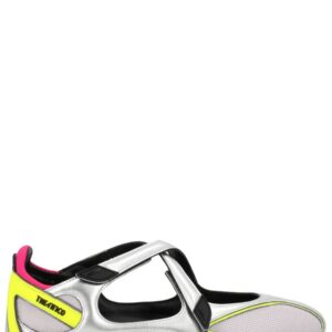 Discover the authentic The Attico women's BALLERINA "FLOOR01" in Silver