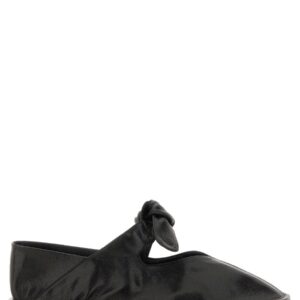 Discover the authentic HEREU women's BALLERINA IN PELLE in Black