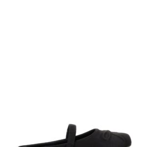 Discover the authentic Marni women's BALLERINA SABOT "LITTLE BOW in Black