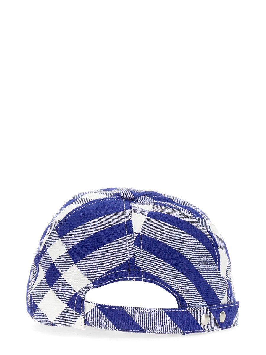 BASEBALL CAP WITH TARTAN PATTERN - Image 3