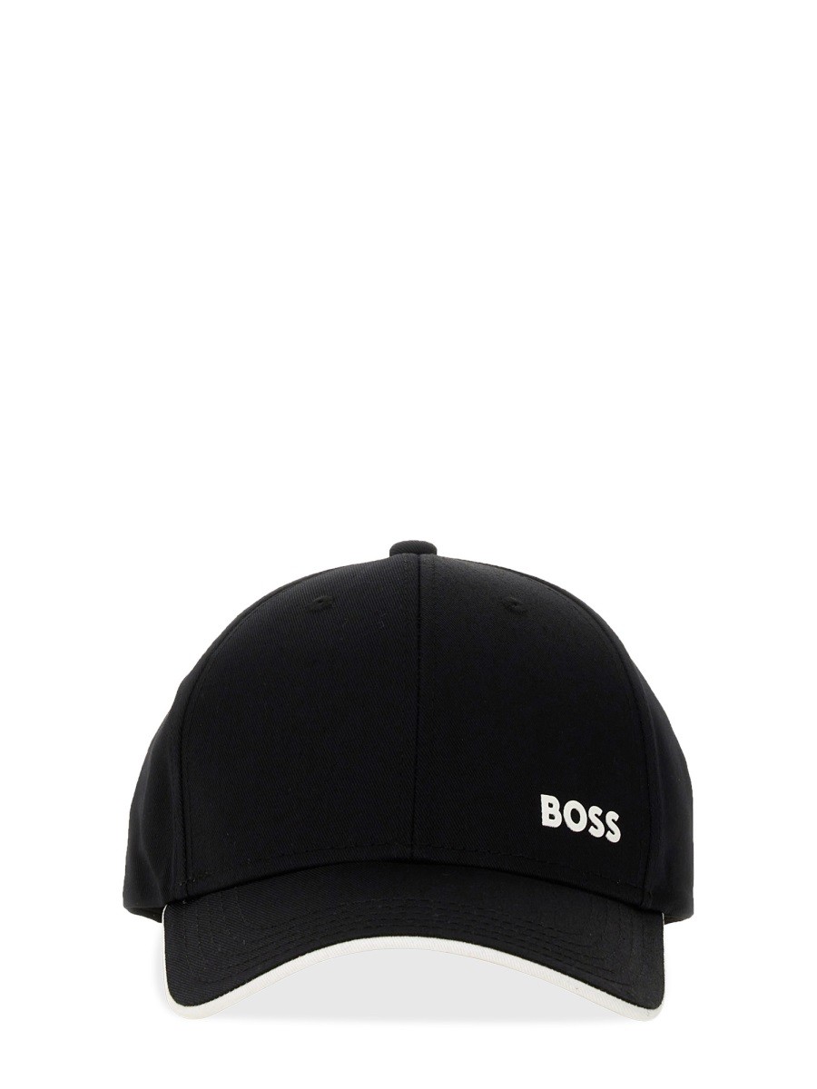 Elevate your look with the Boss men's BASEBALL HAT WITH LOGO in Black
