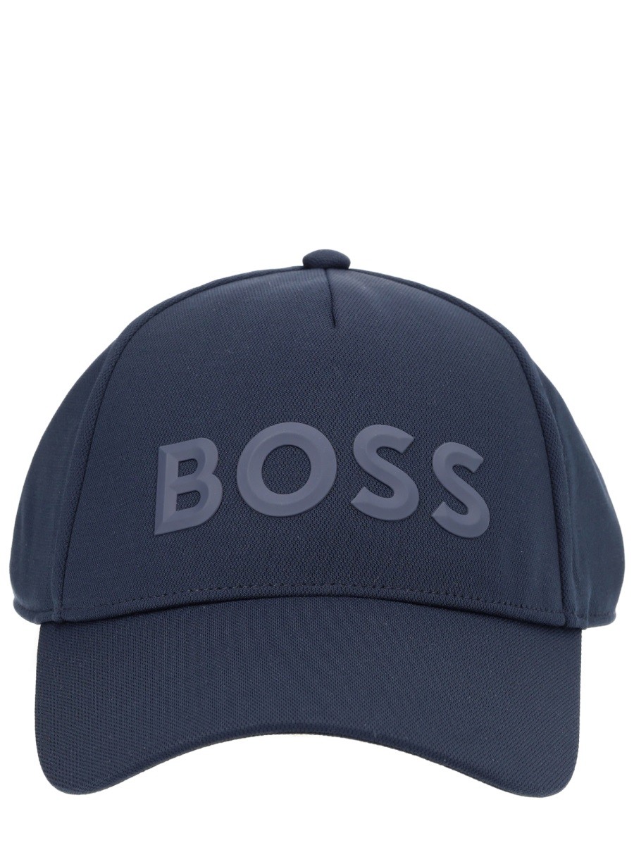 Refresh your wardrobe with the Boss men's BASEBALL HAT WITH LOGO in Blue