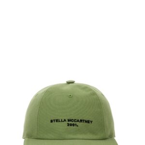 Explore the authentic stella mccartney women's BASEBALL HAT WITH LOGO EMBROIDERY in Brown