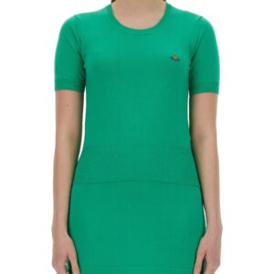 Refresh your wardrobe with the Vivienne Westwood women's "BEA" SHIRT in GREEN