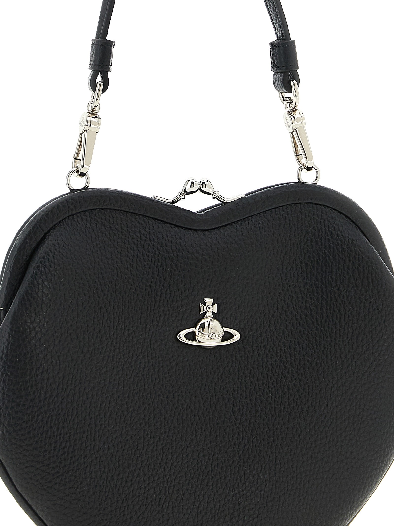 VIVIENNE WESTWOOD – 'Belle Heart Frame' handbag : Color - Black, Size - U - Image 3