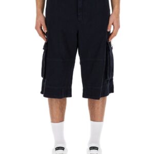 Elevate your look with the Dolce & Gabbana men's BERMUDA CARGO in Blue