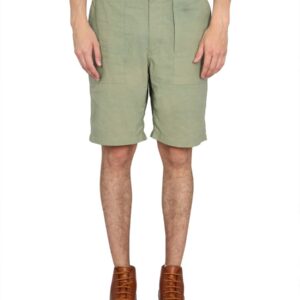 Explore the authentic ENGINEERED GARMENTS men's BERMUDA FATIGUE in GREEN