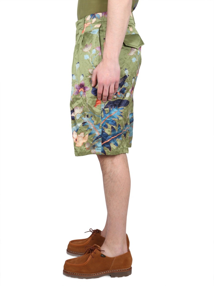 BERMUDA SHORTS WITH FLORAL PRINT - Image 3