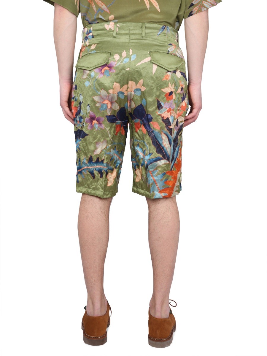 BERMUDA SHORTS WITH FLORAL PRINT - Image 4